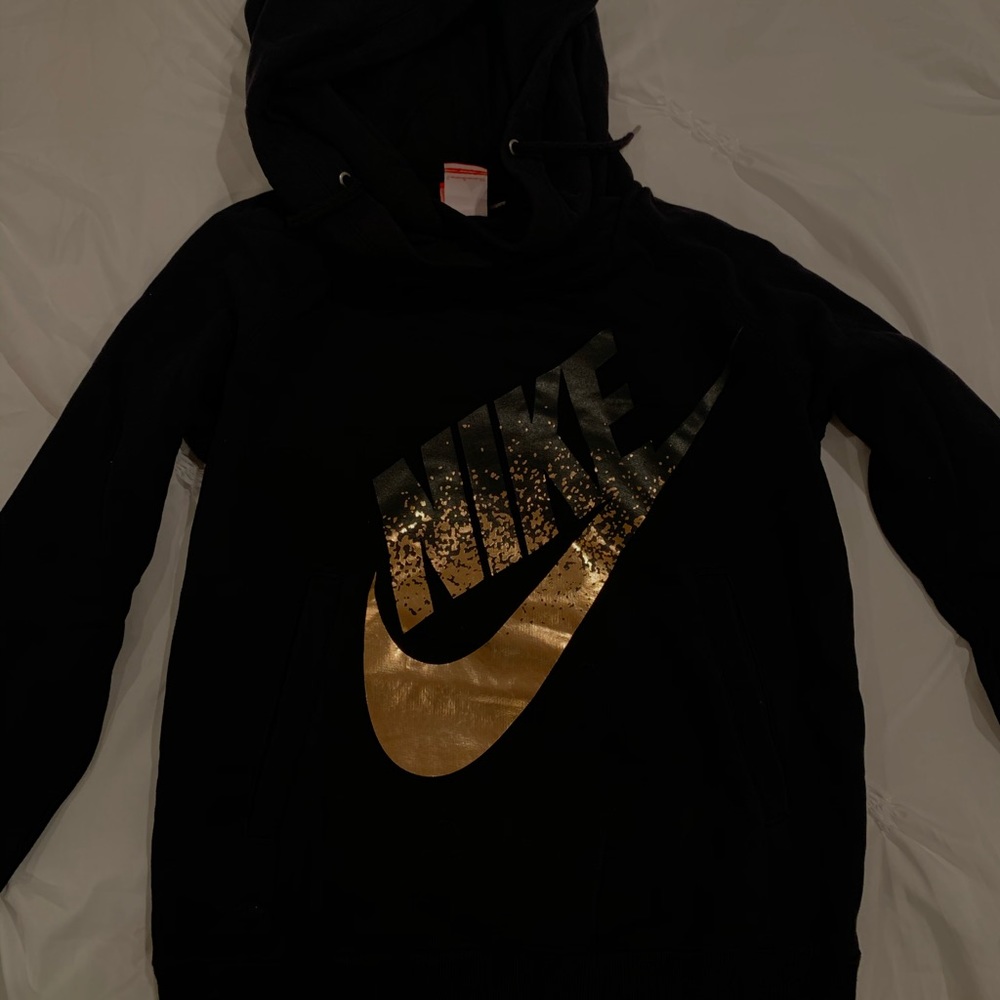 Nike hoodie mock neck